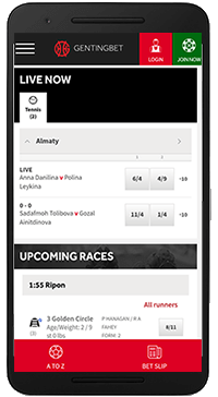 Genting betting app runs smoothly on Android and iOS devices