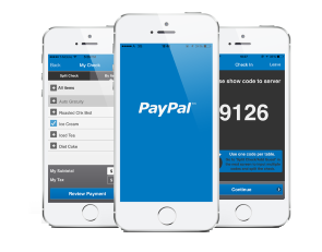 PayPal’s mobile app gives you the opportunity to make immediate deposits